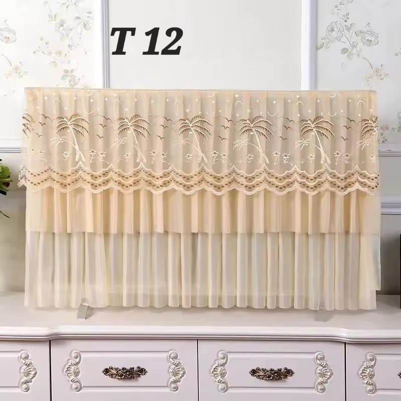 Dustproof TV Cover for   32″ to 55 ″ LED/LCD    200 টাকা সমমূল্যের  আকর্ষণীয় উপহার  রিমোট কাভার ও রিমোট হোল্ডার থ্রি পাচ্ছেন